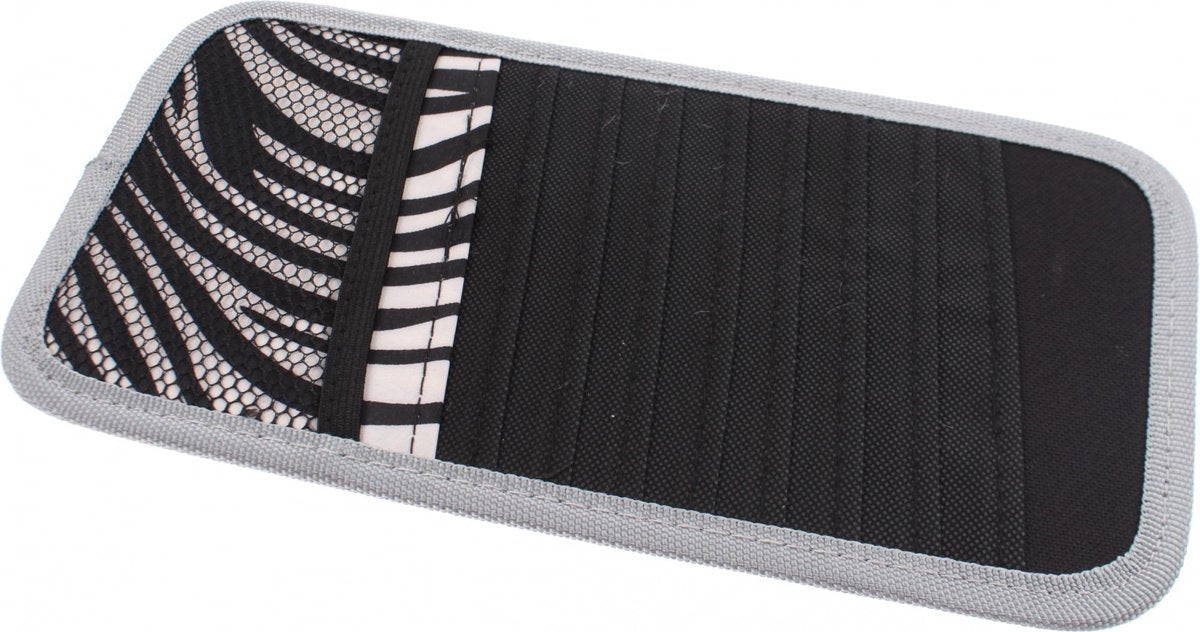 Lifetime Cars Zonneklep Organizer 29 X 15 Cm Zwart