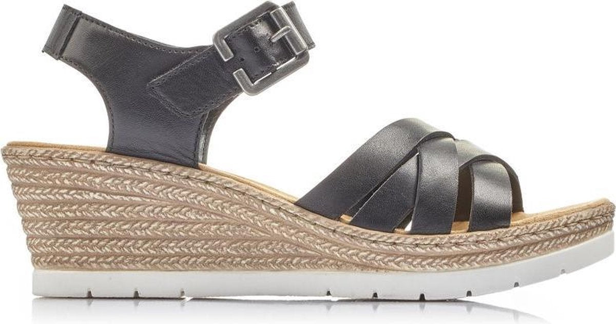Rieker - Dames schoenen - 61963-00 - zwart - maat 38