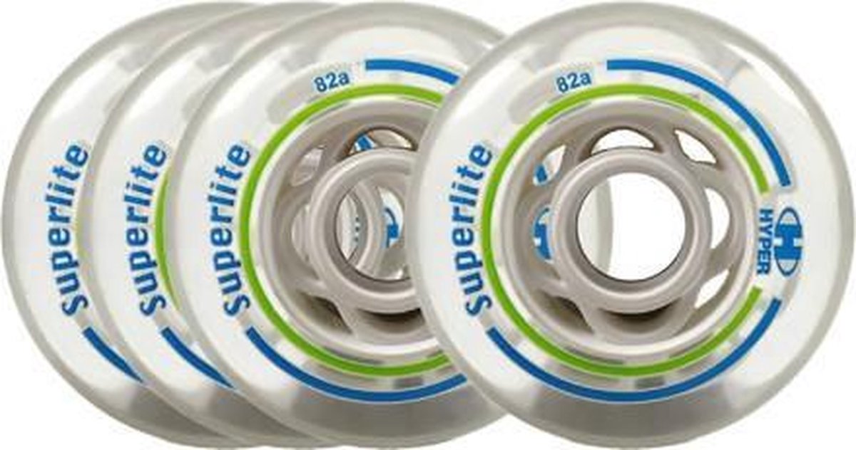 Hyper Hyper Superlite Inline Wheels wielen wit