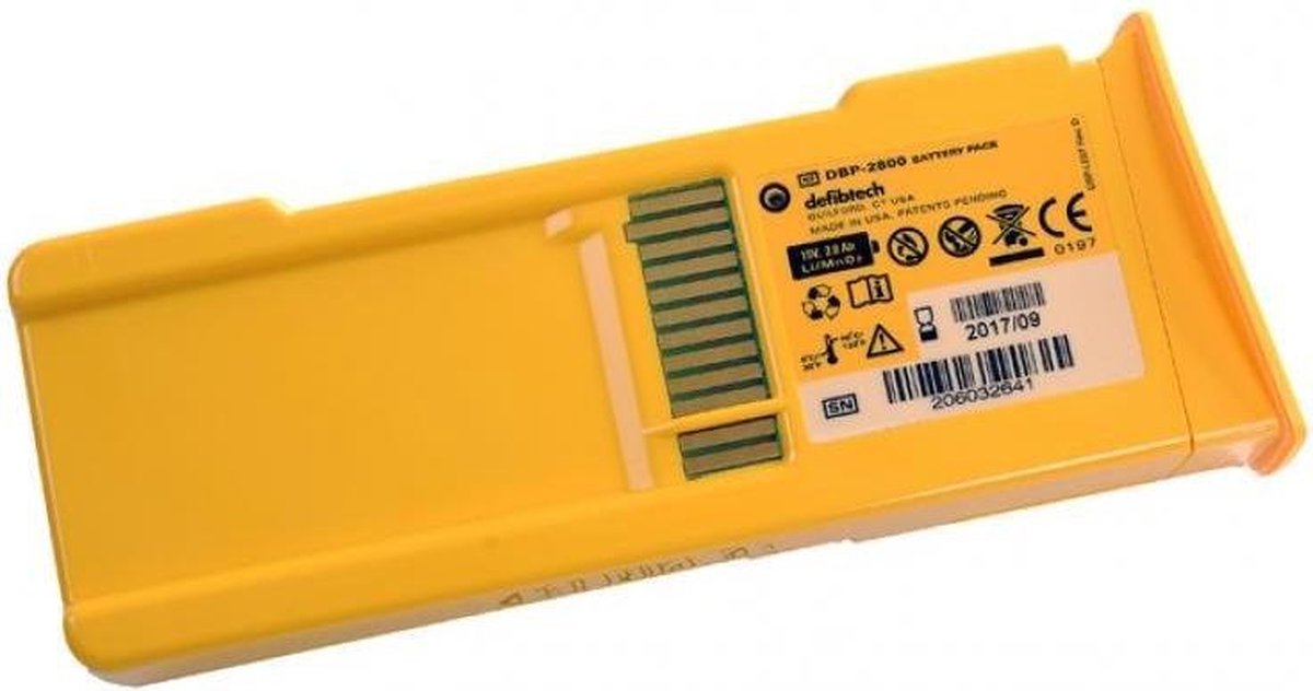 Defibtech Lifeline batterij