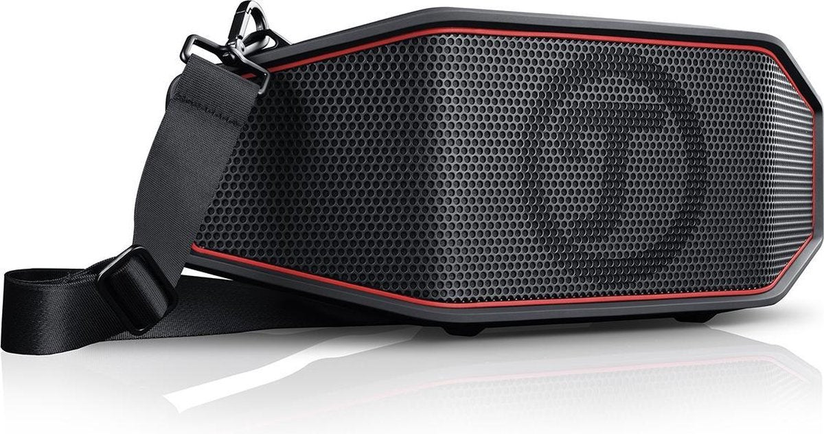 TEUFEL ROCKSTER CROSS Zwart - Draagbare Bluetooth Speaker - 36 Watt - Straalwaterdicht IPX5