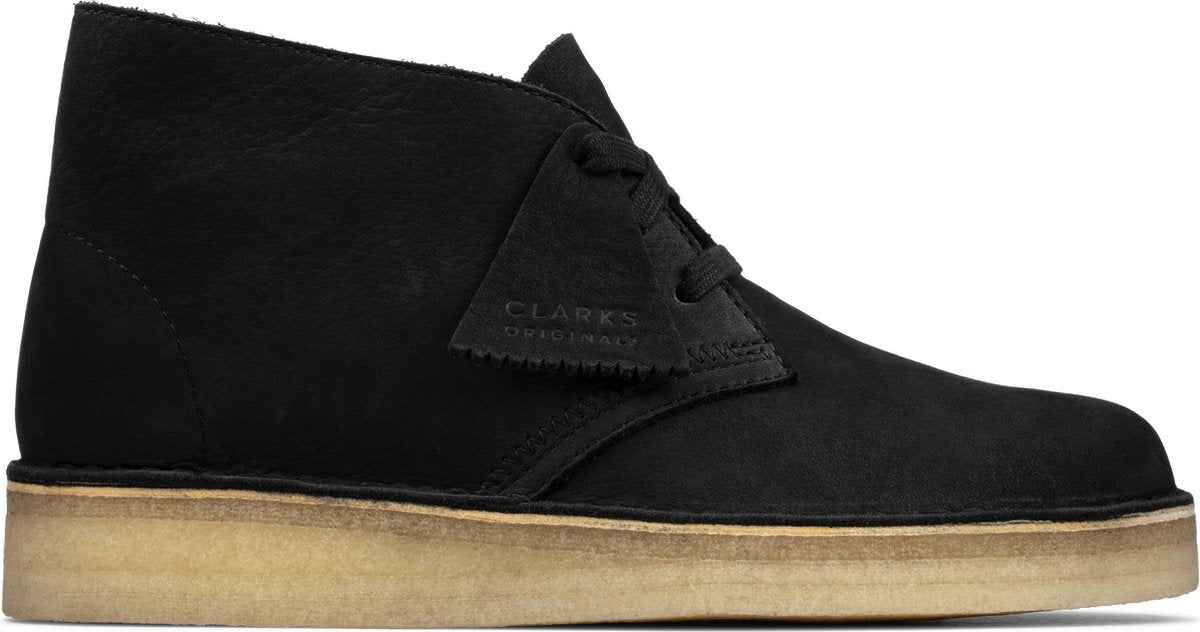 Clarks - Dames schoenen - Desert Coal - D - black nubuck - maat 38