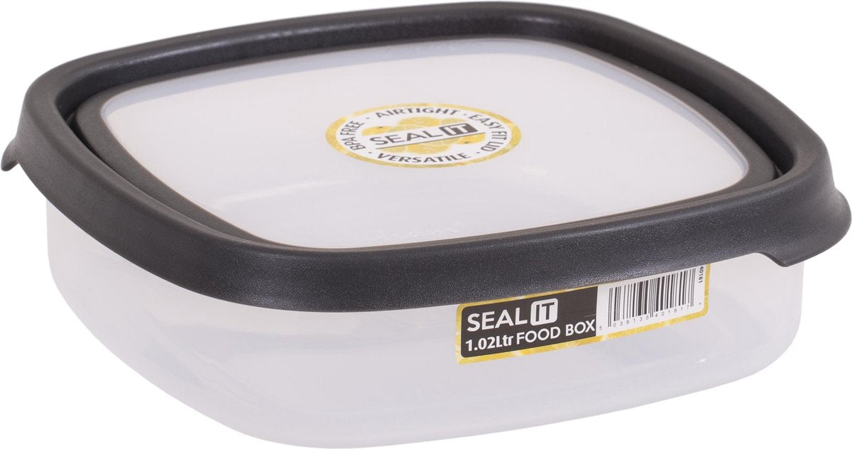 Seal It Opbergbox Vierkant 1 l