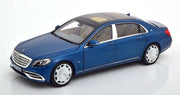 Norev Mercedes-Benz Maybach S650 2019 Blauw 1:18