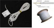 2x Siliconen verwarmingskabel 2 meter. 30 Watt per meter