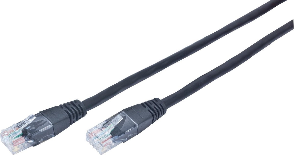 CablExpert PP12-0.25M/BK - Netwerkkabel