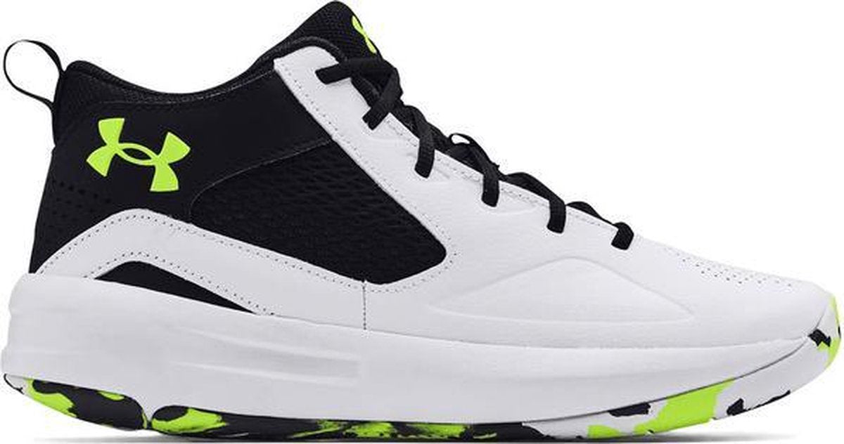 Under Armour Lockdown 5 - wit/zwart - maat 40.5