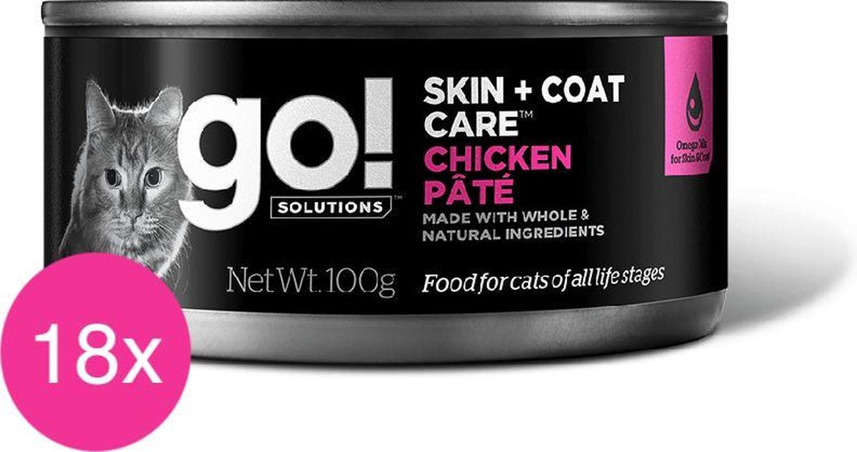 GO! SOLUTIONS SKIN + COAT CARE Kippenpaté 18x