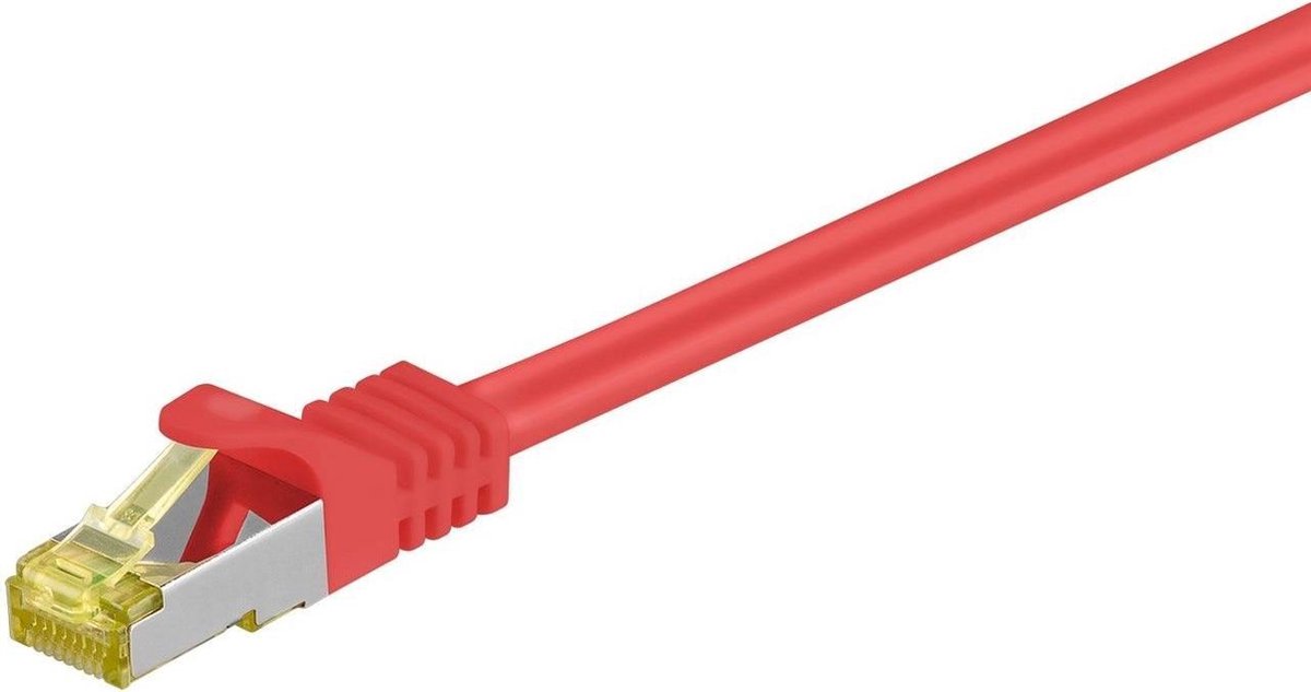 Wentronic 112976 - Netwerkkabel - RJ45 - 1.50 m - rood