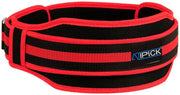 Atipick Gewichthefgordel 12 Cm Nylon Zwart/rood 120 Cm Maat Xxl