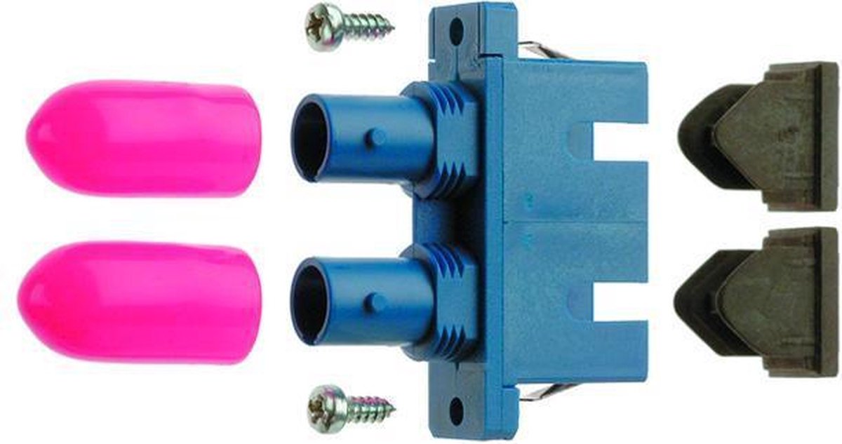 Telegärtner J08082A0002 Connector voor glasvezelkabels Blauw