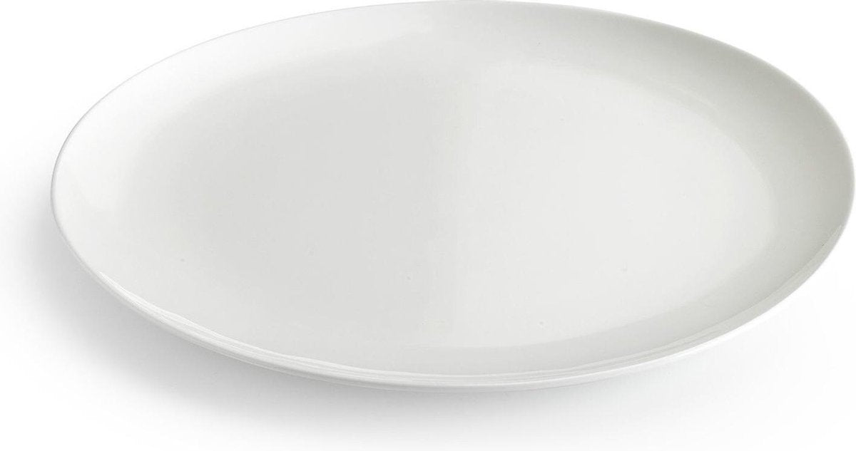 Chic PERLA plat bord 25 cm wit (set/4)
