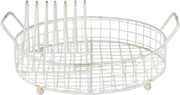 Afdruiprekje ø 37*9/18 cm Wit | 6Y4254 | Clayre & Eef