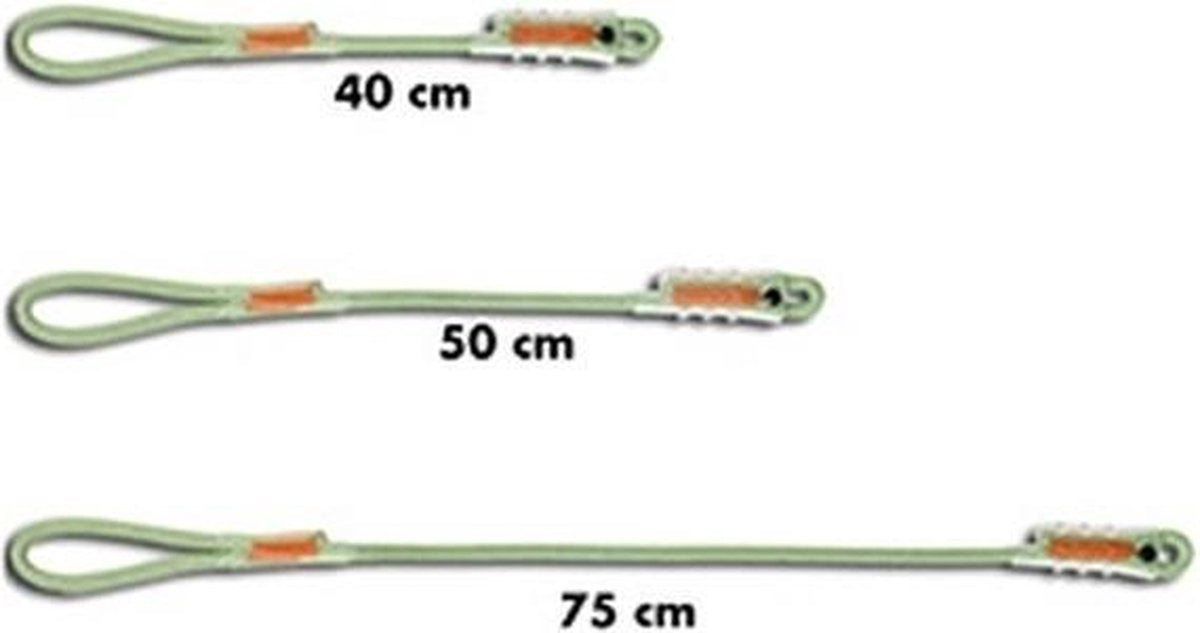 Beal Dynaclip dynamische leeflijn 50 cm
