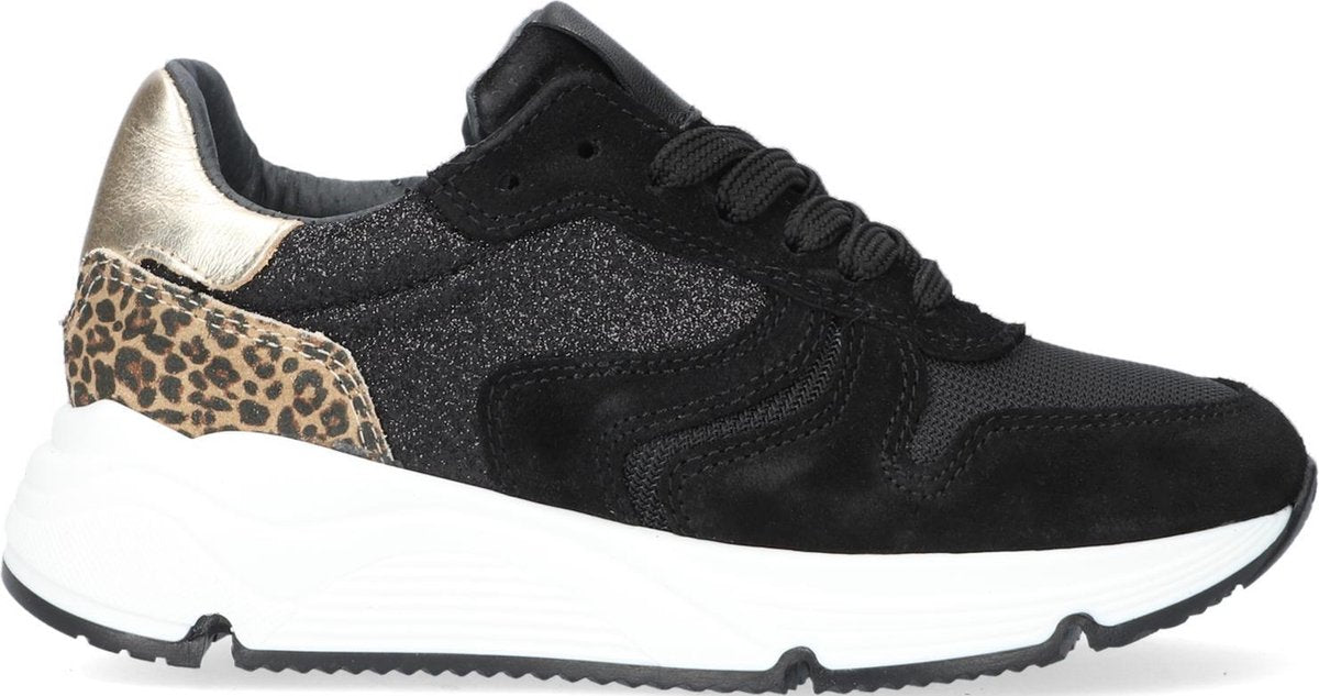 Hip H1918 Lage sneakers - Meisjes - Zwart - Maat 36