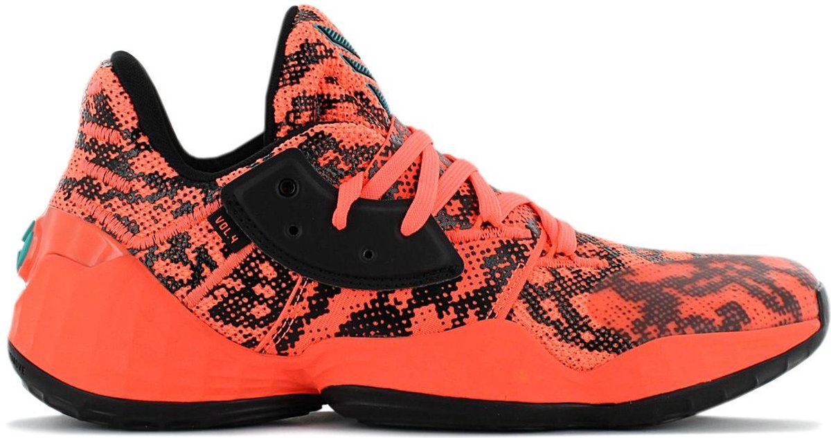 adidas James Harden Vol. 4 - Heren Basketbalschoenen Sneakers Sport Schoenen Oranje FV4151 - Maat EU 41 1/3 UK 7.5