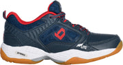Brabo Tribute Indoor Unisex Hockeyschoenen - Navy/Red - Maat 32