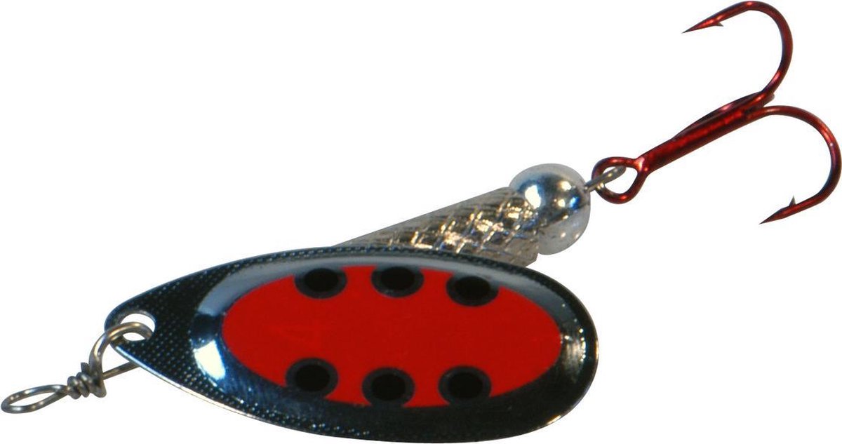 Albatros Classica Spinners - Bladmaat 4 - Silver - Rood