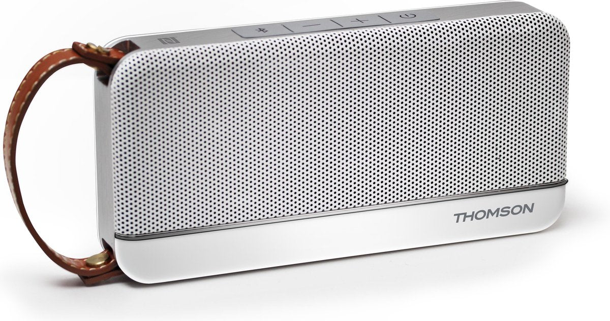 Thomson WS02 draagbare luidspreker 12 W Draadloze stereoluidspreker Aluminium