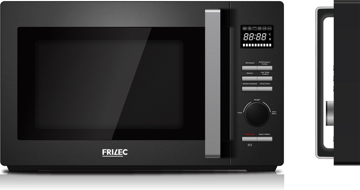 Frilec LMWAC9928DB - Vrijstaande magnetron - RVS/Zwart