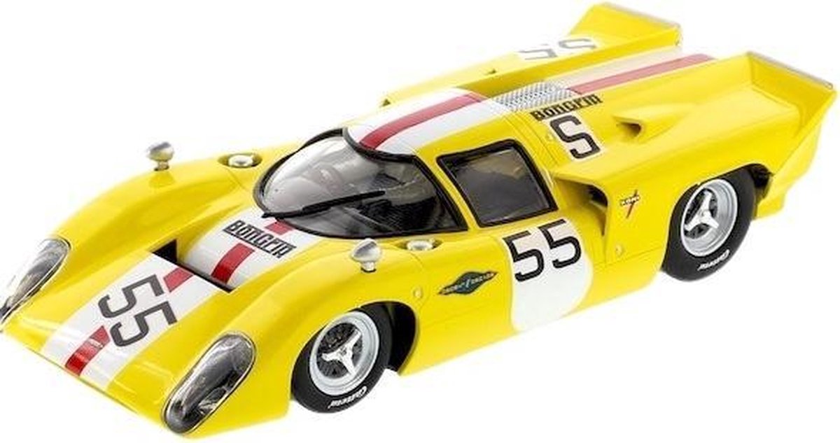 Carrera Racebaanauto Digital Lola T70 1:24 Geel/zwart