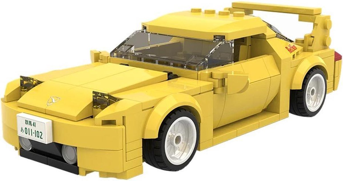 CaDA C55013W Initial-D Mazda FD35 RX-7 - Lego Compatibel - 278 delen - bouwdoos