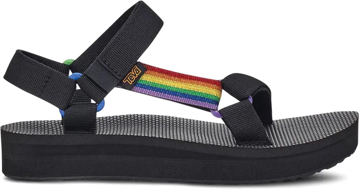 Teva Sandalen - Maat 37 - Vrouwen - Zwart/Rood/Geel/Groen/Paars