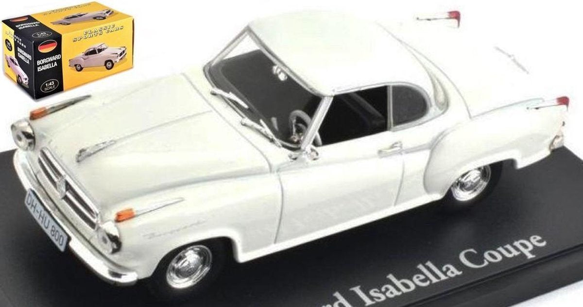 ATLAS Borgward ISABELLA COUPE schaalmodel 1:43