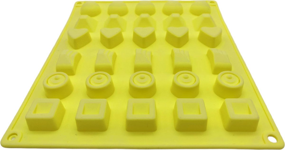 Leccur Siliconen Chocoladevorm - Bonbonvorm - Bonbons Maken - Chocolademal Divers