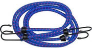 Snelbinder met spinhaak - 100 cm - Blauw - 2 stuks