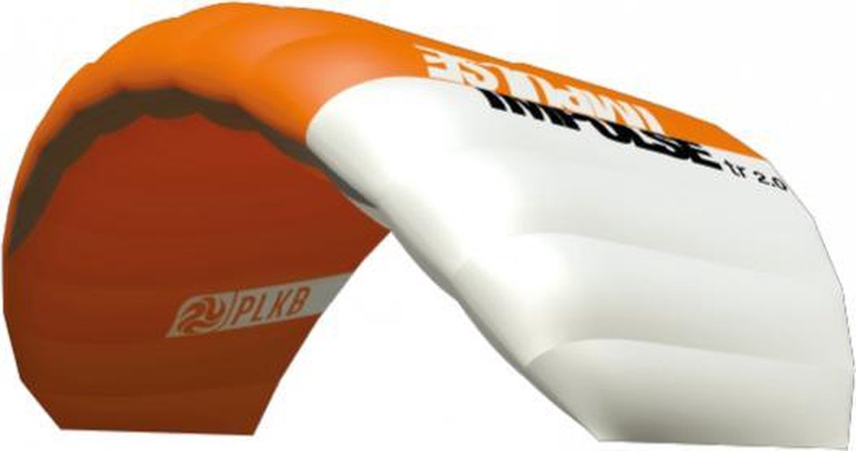 PLKB Peter Lynn Impulse TR 2.0 complete - Matrasvlieger - Beginner - Oranje - 3 lijns - Control Bar