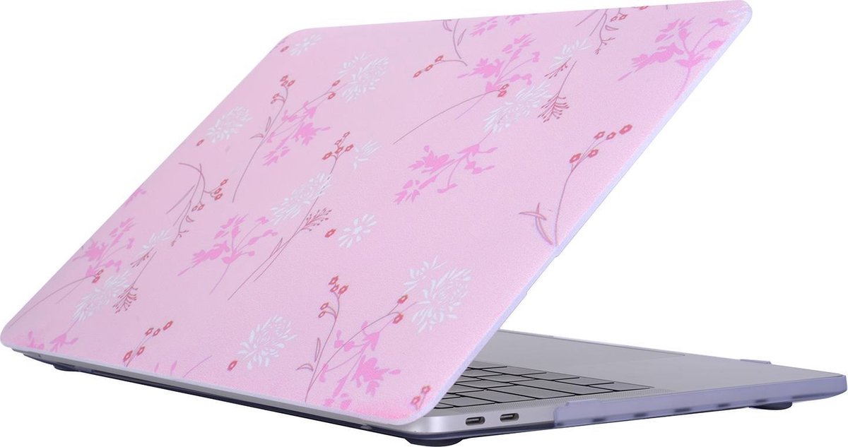 Mobigear Hardshell Case Bloemen Serie 8 Macbook Pro 13 inch Thunderbolt 3 (USB-C)