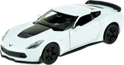 Welly Schaalmodel Chevrolet Corvette 1:34 Wit 11 Cm