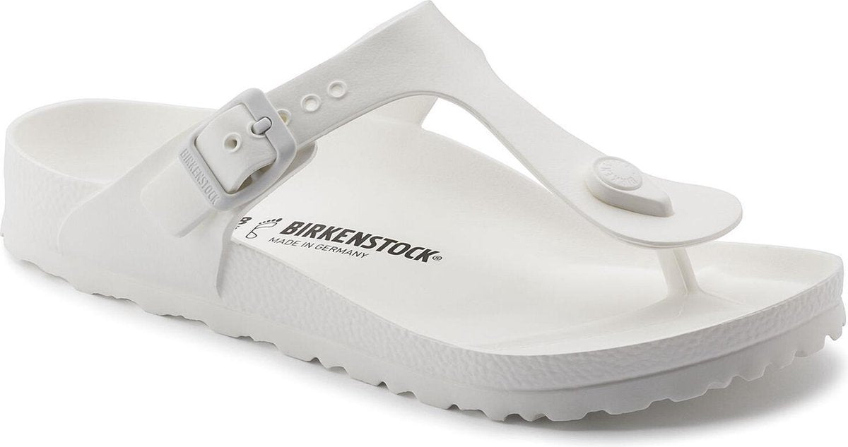 Birkenstock - Dames Sandalen Gizeh EVA White (regular) - Wit - Maat 35