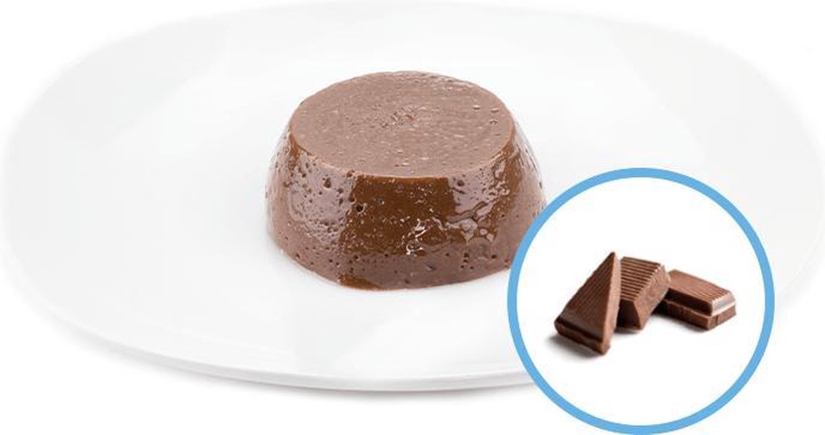 Protiplan | Chocolade Flan | 7 x 25 gram | Heerlijk koolhydraatarm toetje of tussendoortje | Geschikt voor ieder dieet