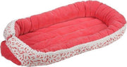 Kikadu - Babynestje - Flamingo Roze -met veertjes design