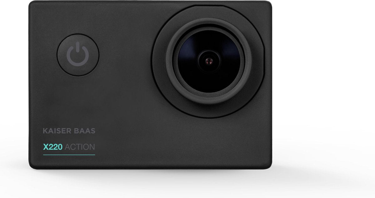 Kaiser Baas Action Camera X220 1080p 30fps 5mp 4G Lens Black