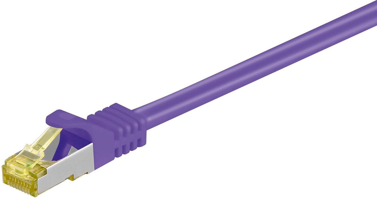 Wentronic 91618 - Cat 7 STP-kabel - RJ45 - 3 m - Paars