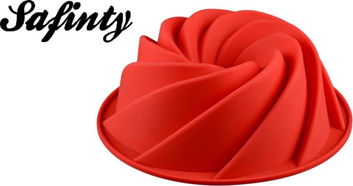 Safinty Siliconen Tulband Bakvorm - Ø25 cm - Rond