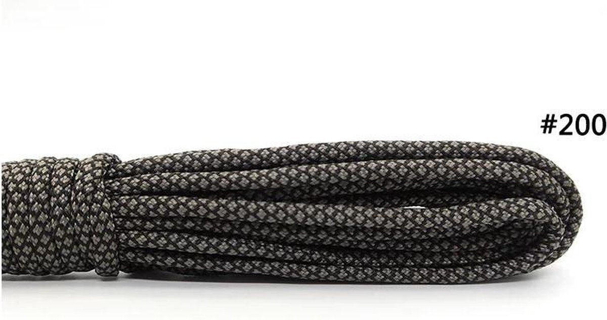 Allesvoordeliger Paracord Zwart/Wit 5 - touw