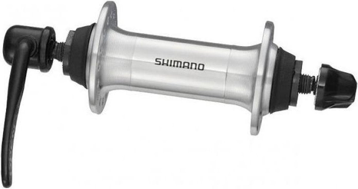Voornaaf SHIMANO RM70 QR 36 gaats - zilver
