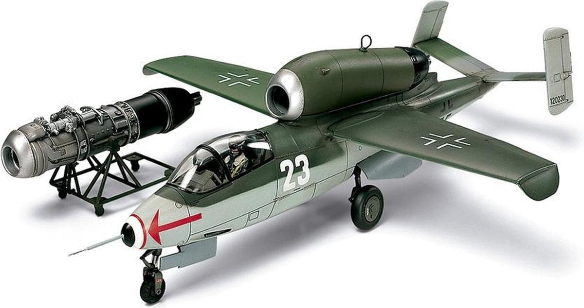Tamiya Heinkel He 162 A-2 'Salamander'  + Ammo by Mig lijm