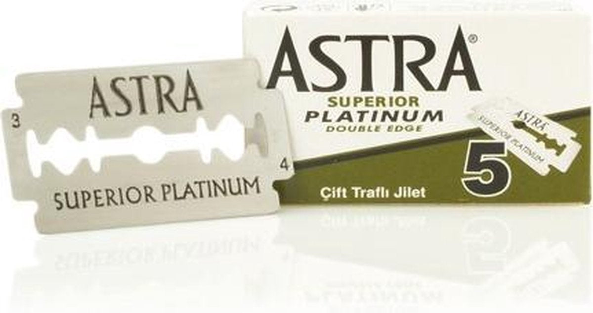 Astra Blade Scheermesjes - Double Edge Blade - 5 stuks