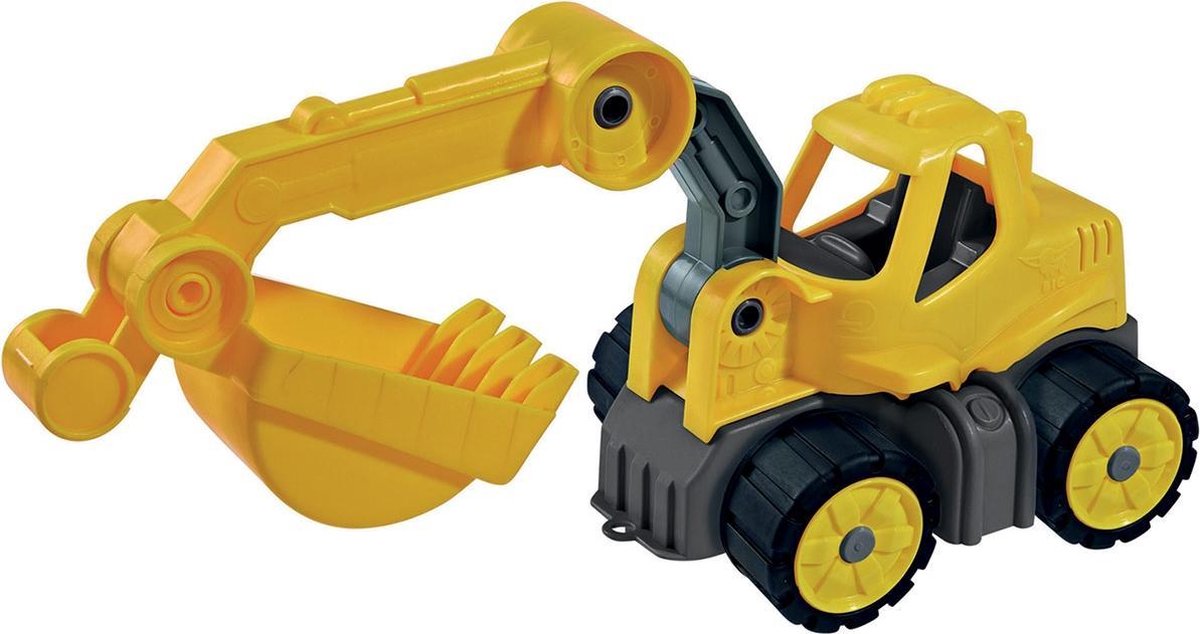 BIG Power Worker - Speelgoedvoertuig - Mini Bagger - Geel