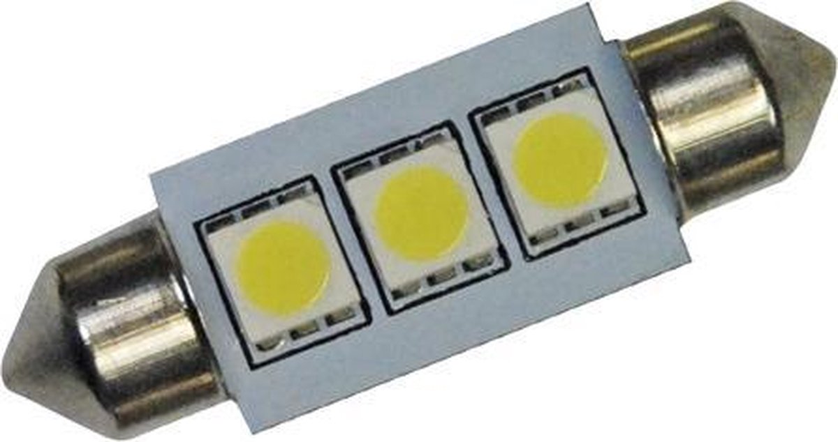 Foliatec SMD-LED CabLight - blauw Festoon 38mm - 3 SMDs - 1 stuk