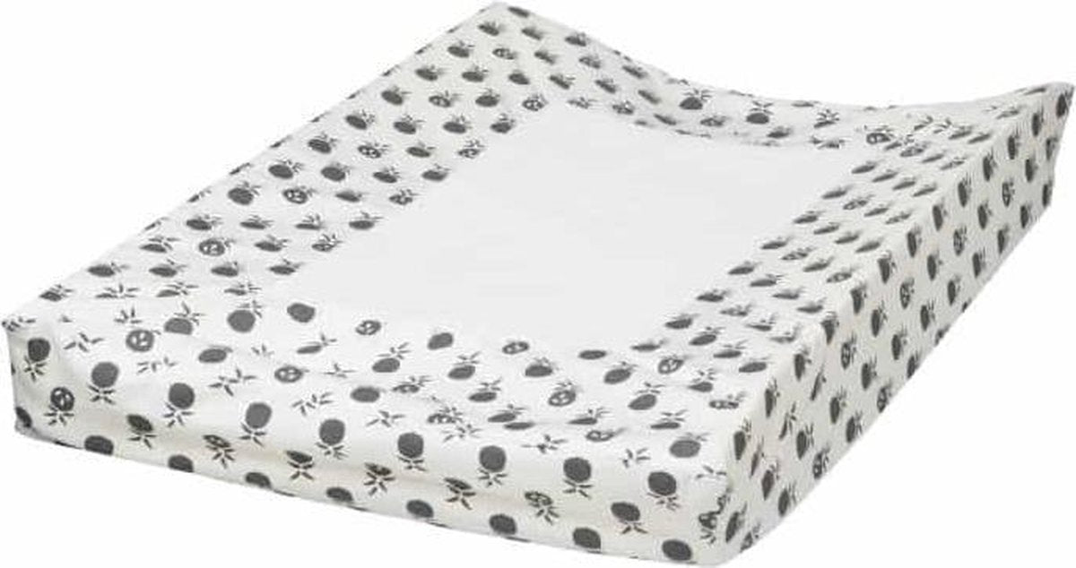 Fresk aankleedkussenhoes Pineapple anthracite