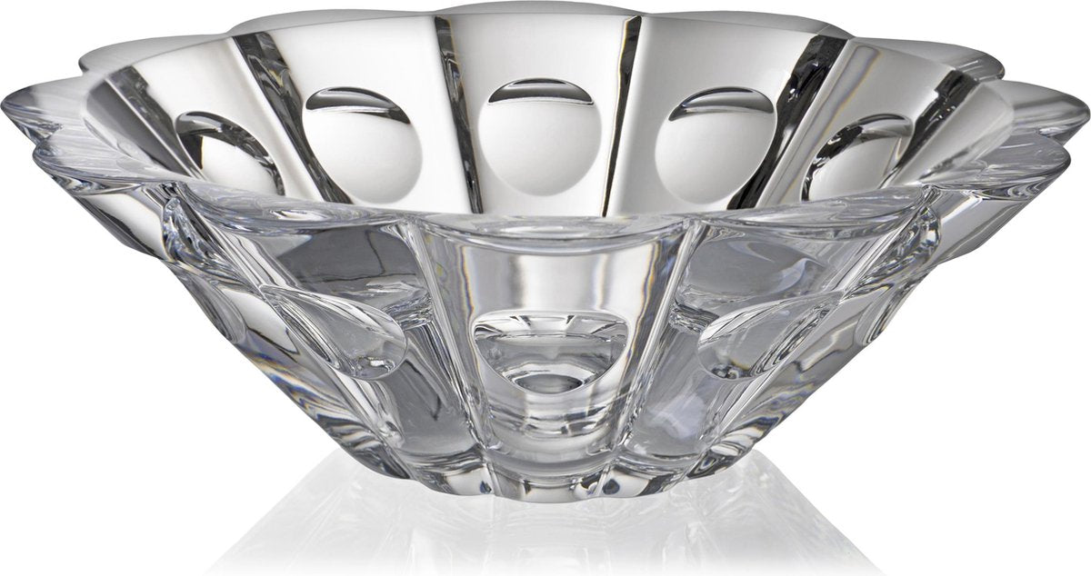 ROGASKA 1665 - ASTER - kristal - centerpiece / kom 34 cm