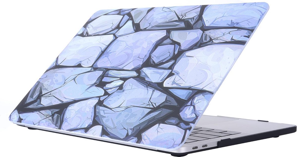 Mobigear Hardshell Case Stone Serie 6 Macbook Pro 13 inch Thunderbolt 3 (USB-C)