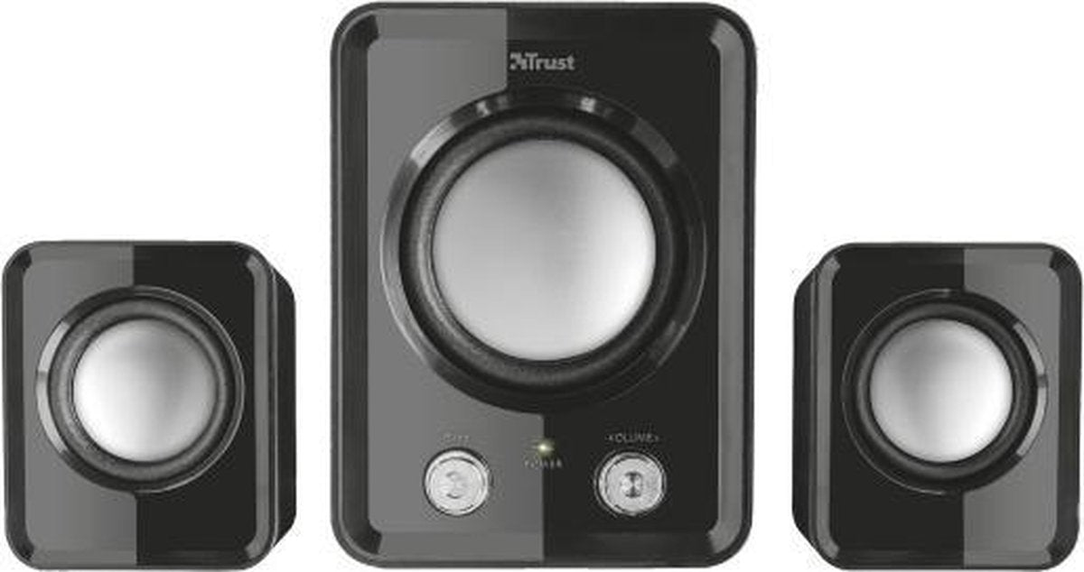 Trust ZIVA COMPACT - 2.1 Speaker set 12W - Zwart
