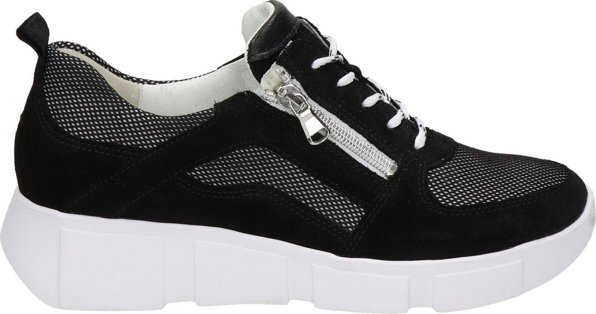 Waldläufer dames sneaker - Zwart - Maat 39